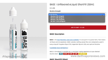 Liquid Barn BASE 60ml Shortfill
